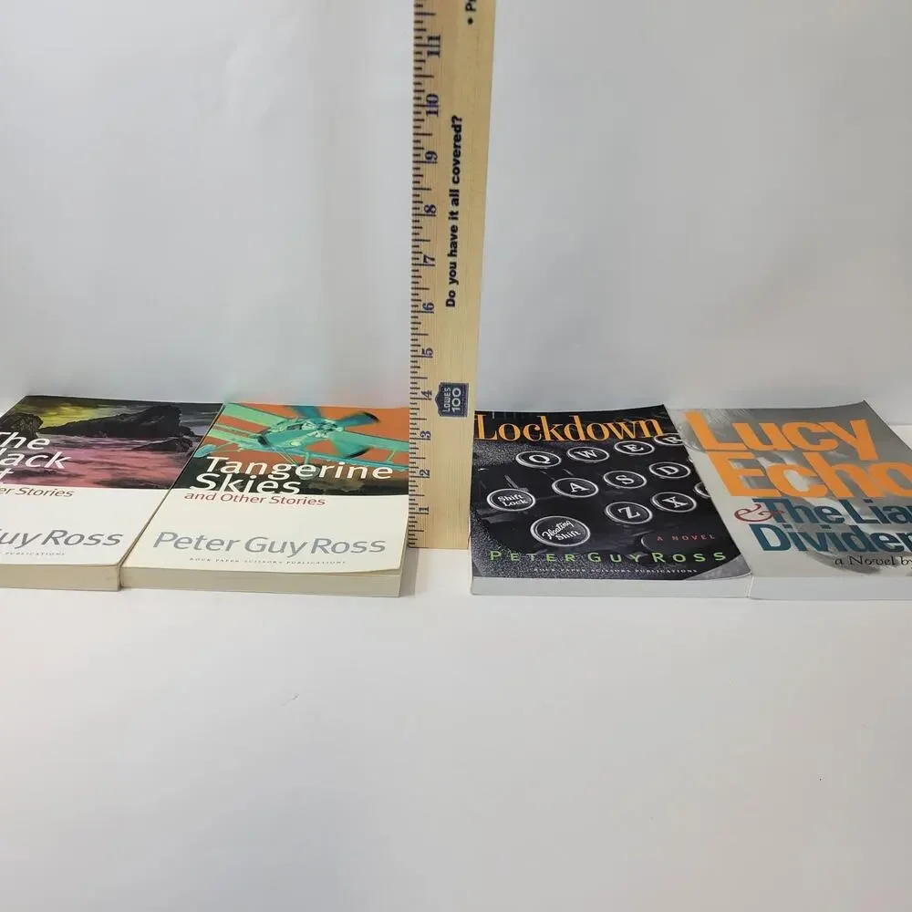 Peter Guy Ross 4 PB Lot Tangerine Skies‎ Black Pot Lockdown Lucy Echo Books